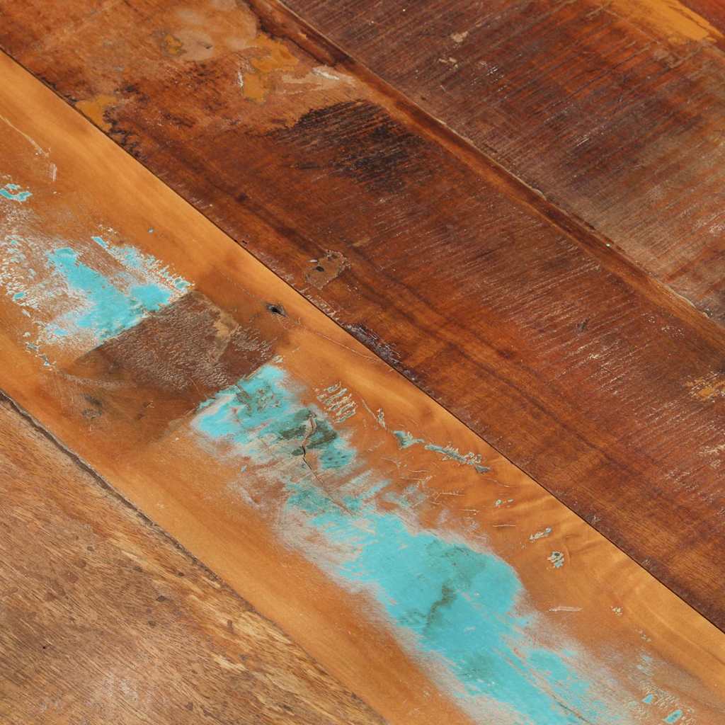 Tampo mesa retangular 60x120cm 15-16mm madeira recuper. maciça