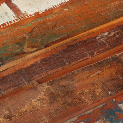 Tampo mesa quadrado 80x80cm 15-16mm madeira recuperada maciça