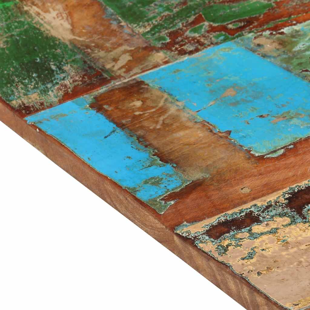 Tampo mesa retangular 60x90cm 25-27mm madeira recuper. maciça