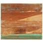 Tampo mesa retangular 70x80cm 25-27mm madeira recuper. maciça
