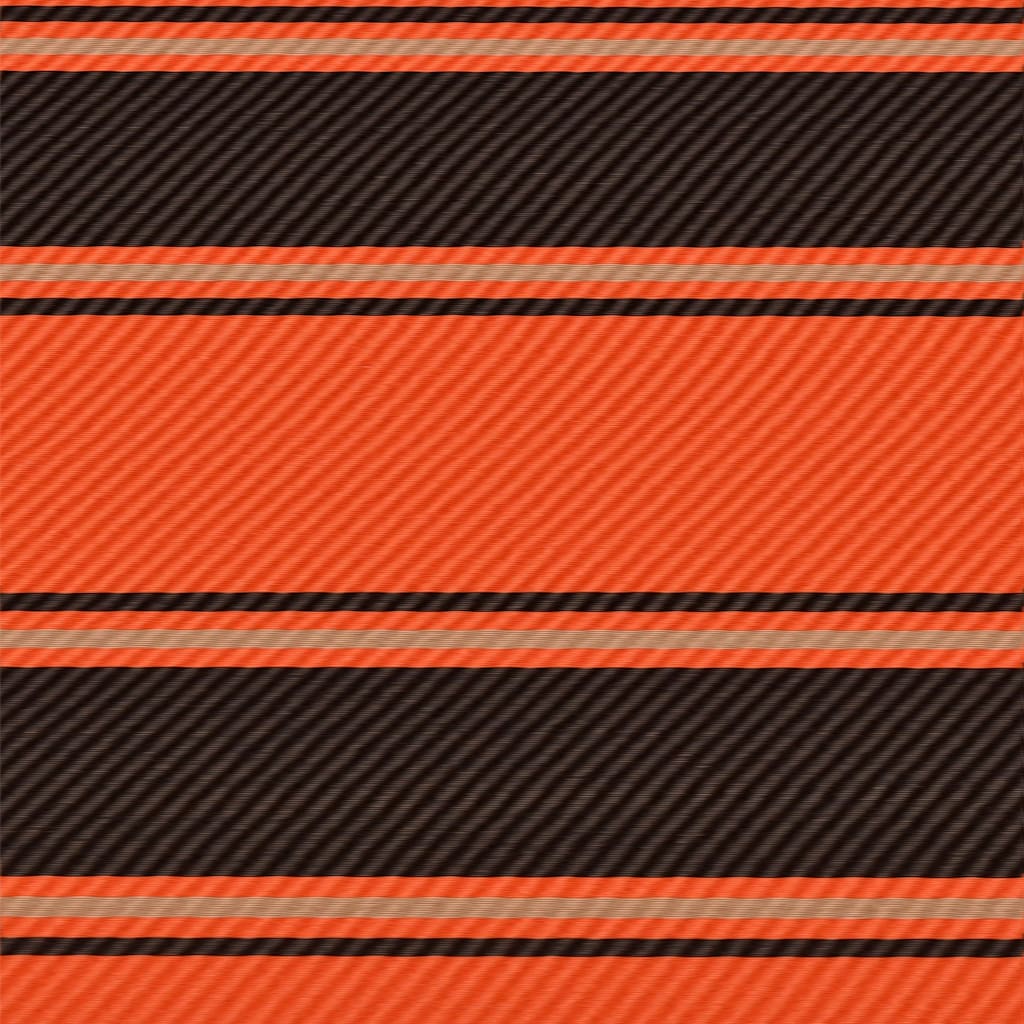 Toldo retrátil 350x150 cm laranja e castanho