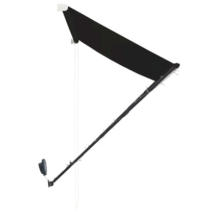 Toldo retrátil com LED 300x150 cm antracite