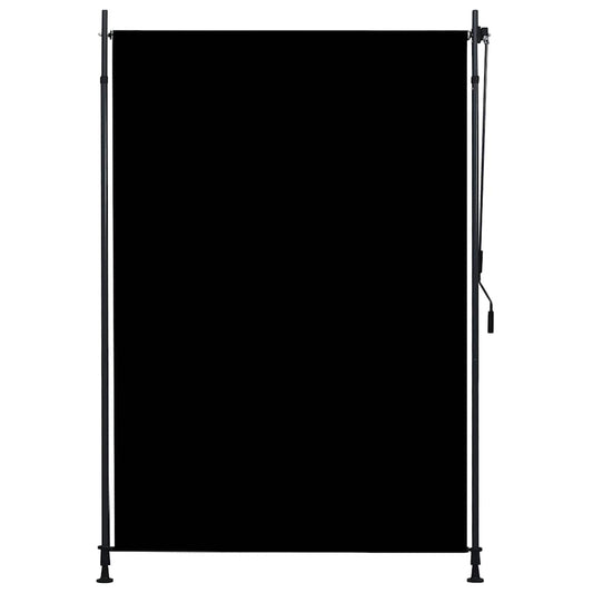 Estore de rolo para exterior 150x270 cm antracite
