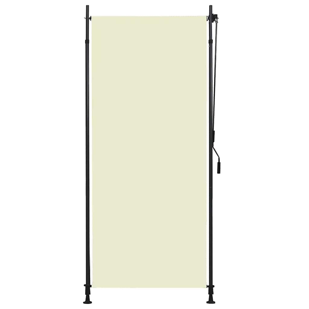 Estore de rolo para exterior 100x270 cm creme