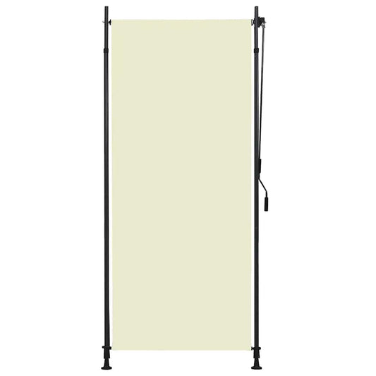 Estore de rolo para exterior 100x270 cm creme