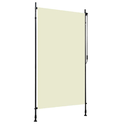 Estore de rolo para exterior 120x270 cm creme