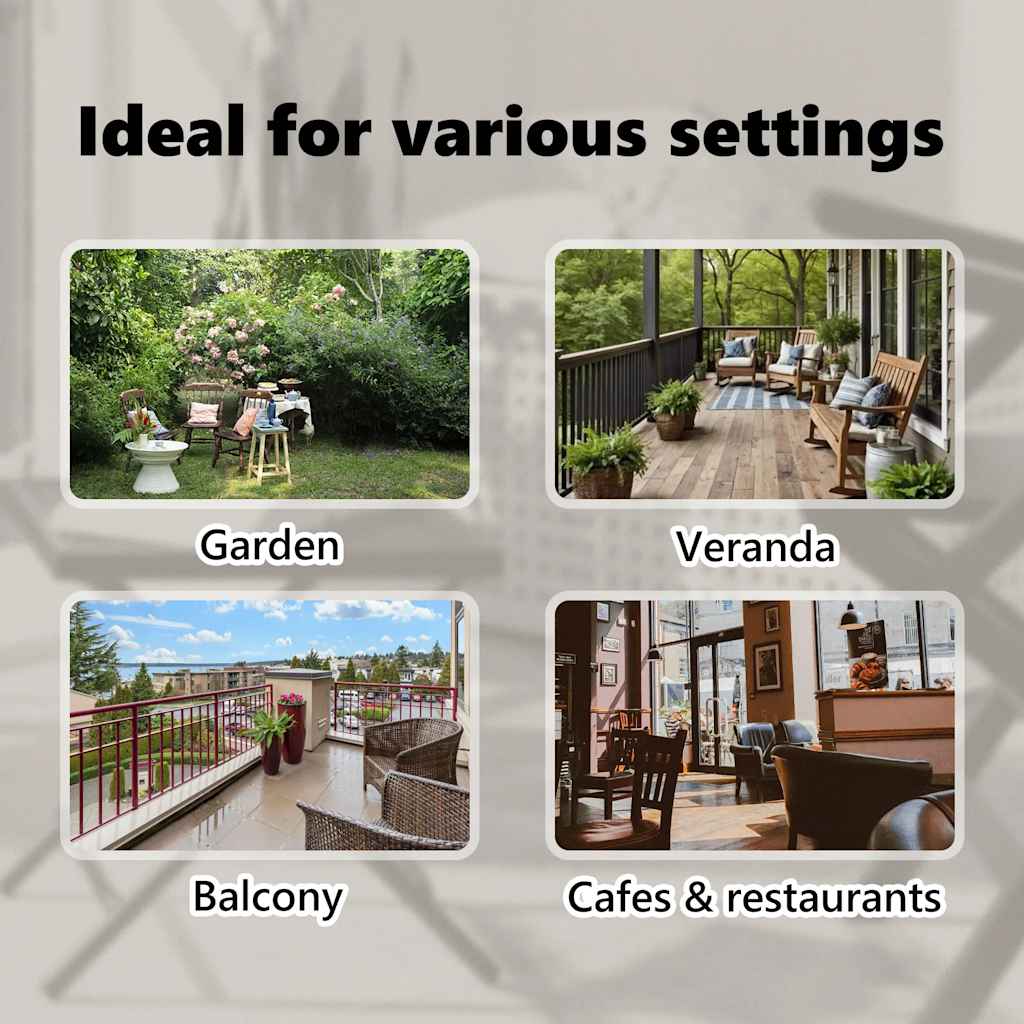 Estore de rolo para exterior 120x270 cm creme