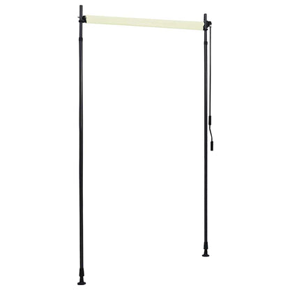 Estore de rolo para exterior 120x270 cm creme