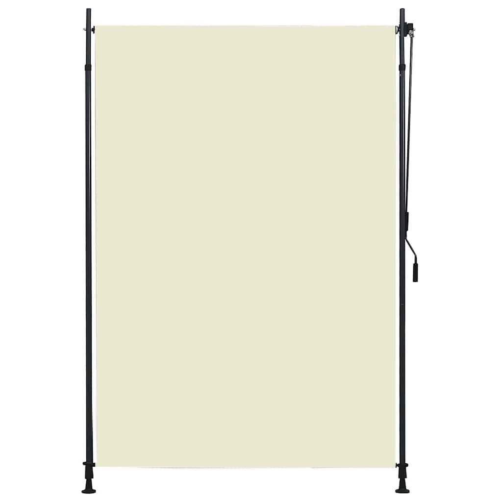Estore de rolo para exterior 150x270 cm creme