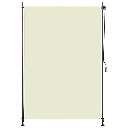 Estore de rolo para exterior 150x270 cm creme