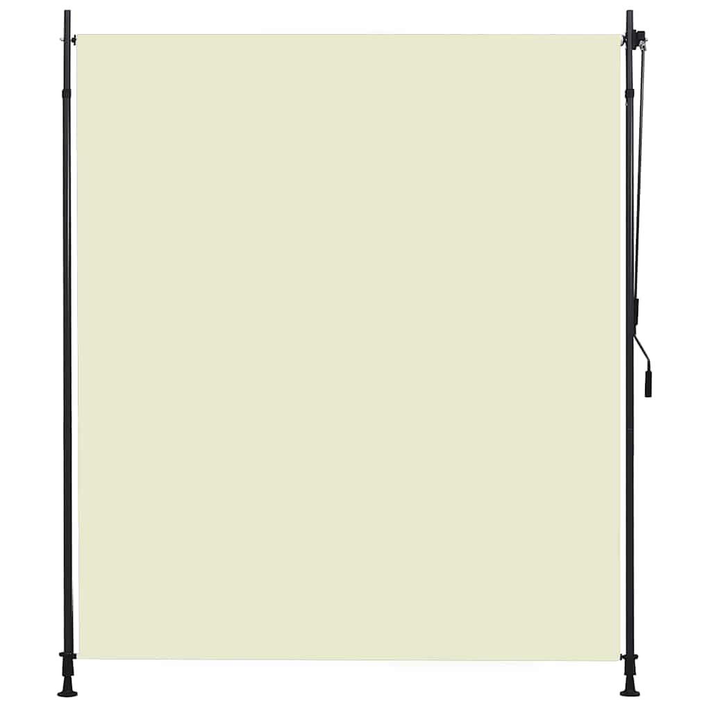 Estore de rolo para exterior 200x270 cm creme