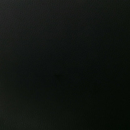 Cadeira jantar giratória madeira curvada/couro artificial preto