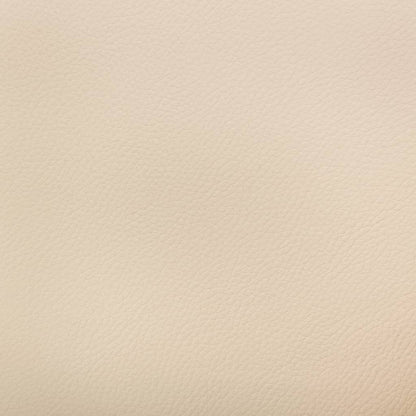 Cadeira de jantar giratória madeira curvada/couro artif. creme