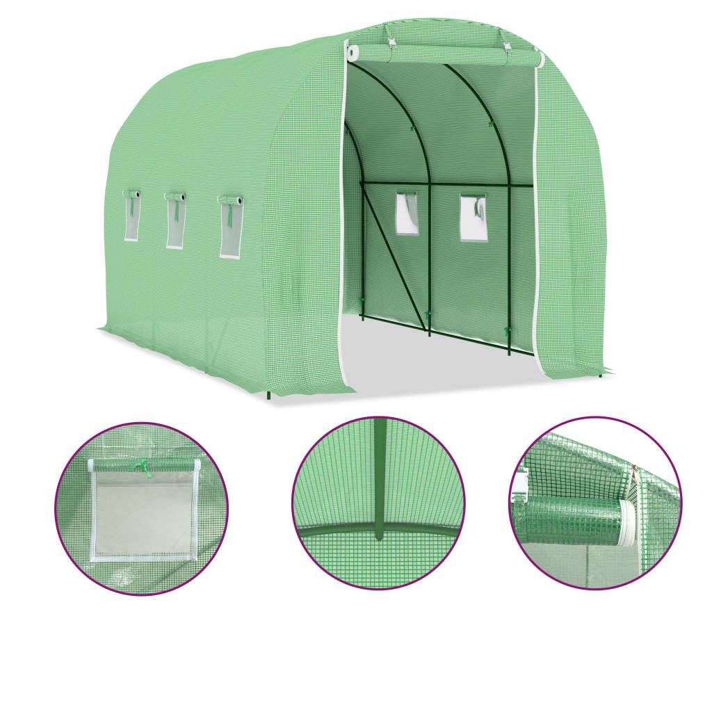 Estufa 6,86 m² 3,43x2x2