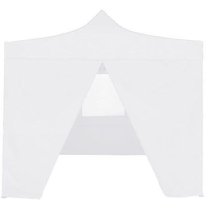 Tenda dobrável profissional festas 4 paredes 3x3m aço branco