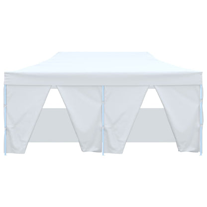 Tenda dobrável profissional festas 4 paredes 3x6m aço branco