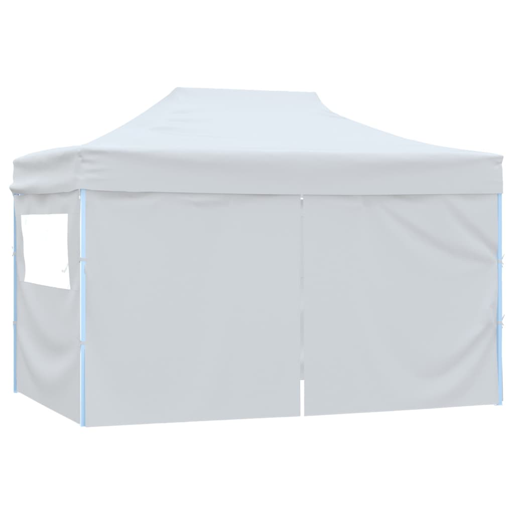 Tenda para festas dobrável c/ 4 paredes laterais 3x4,5 m branco