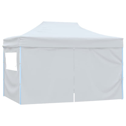 Tenda para festas dobrável c/ 4 paredes laterais 3x4,5 m branco