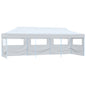 Tenda para festas pop-up dobrável c/ 5 paredes 3x9 m branco