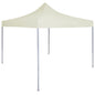 Tenda dobrável profissional para festas 2x2 m aço creme