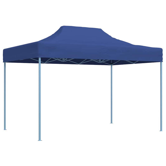 Tenda dobrável profissional para festas 3x4 m aço azul