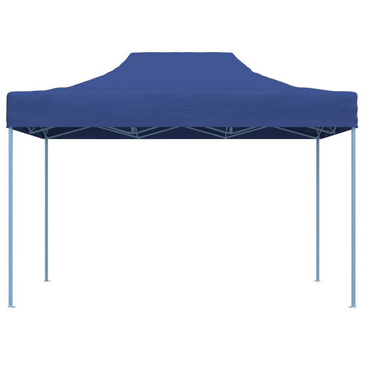 Tenda dobrável profissional para festas 3x4 m aço azul