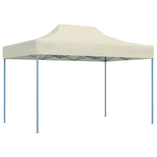 Tenda dobrável profissional para festas 3x4 m aço creme