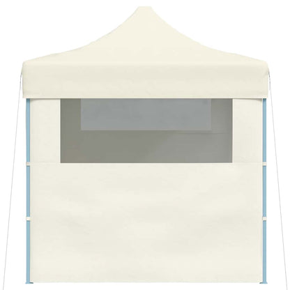 Tenda dobrável profissional festas 3 paredes 3x4m aço cor creme