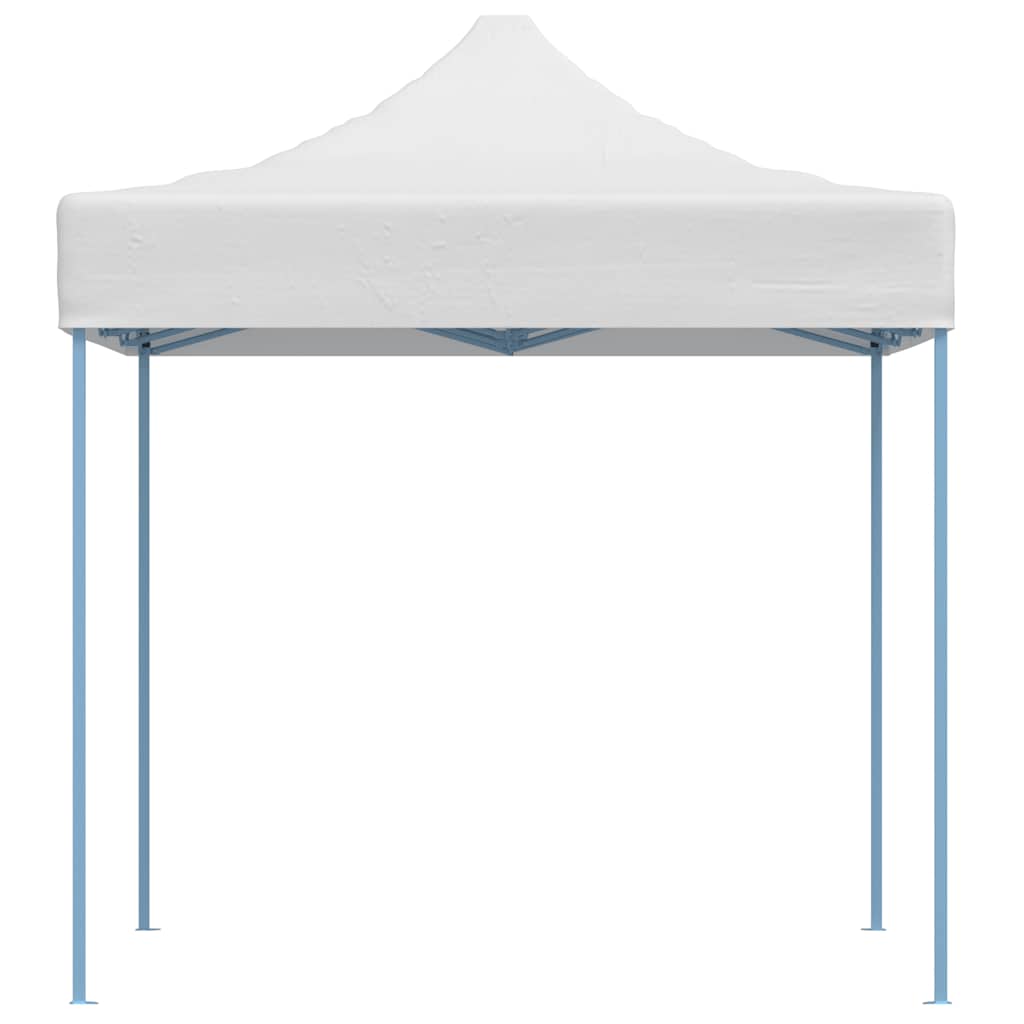 Tenda dobrável profissional para festas 280x410x315 cm aço branco