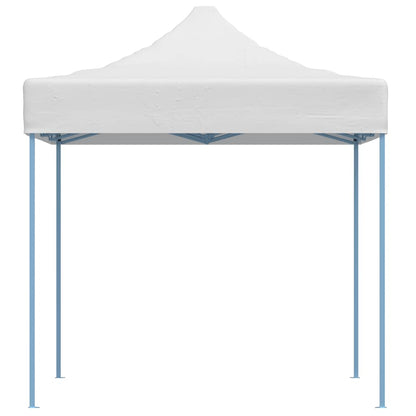Tenda dobrável profissional para festas 280x410x315 cm aço branco