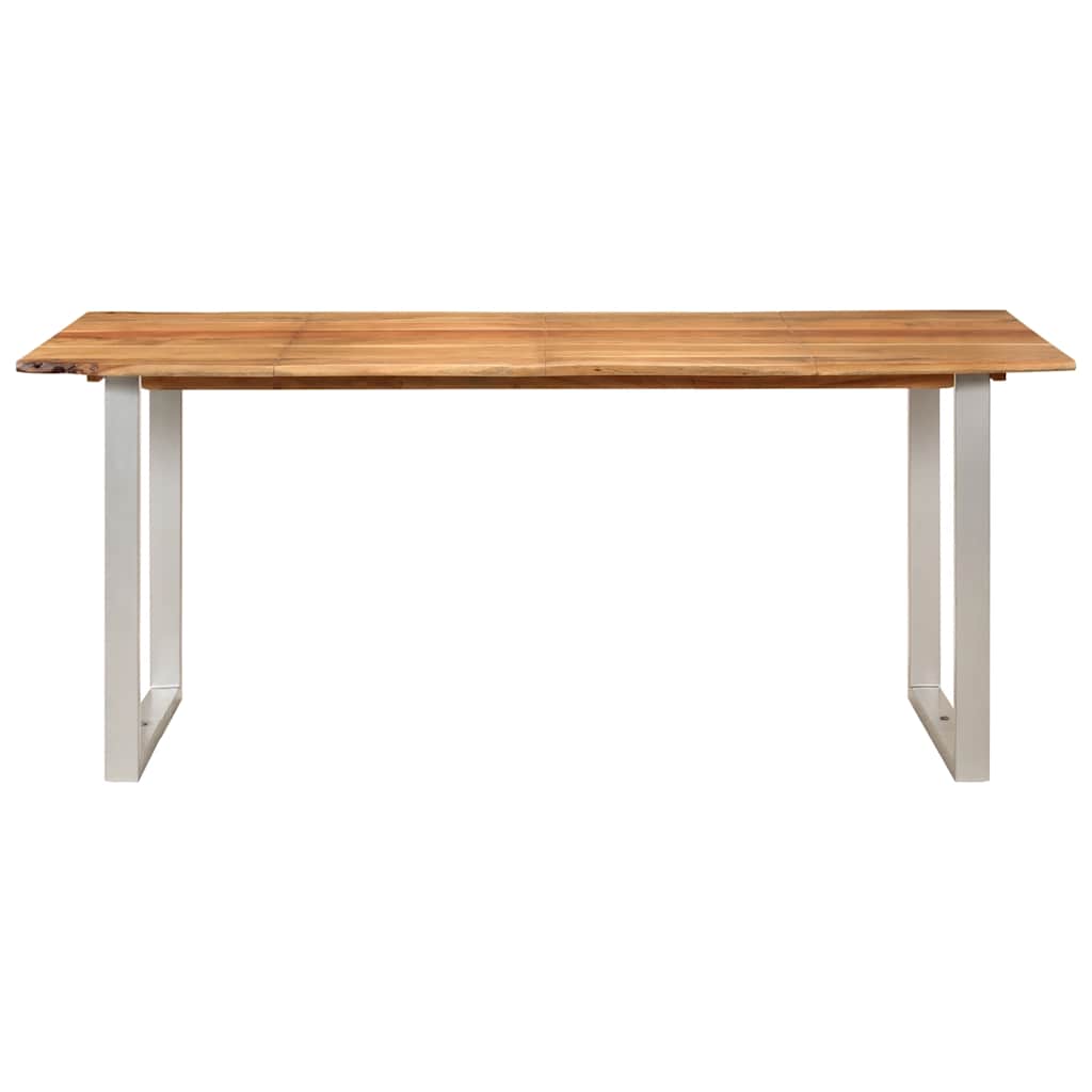 Mesa de jantar 180x90x76 cm madeira de acácia maciça