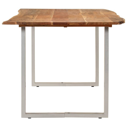 Mesa de jantar 180x90x76 cm madeira de acácia maciça