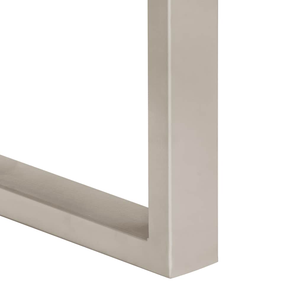 Mesa de jantar 140x70x76 cm madeira de acácia maciça