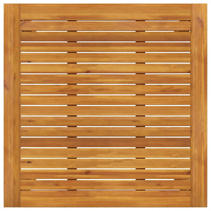 Mesa de jardim 85x85x74 cm madeira de acácia maciça