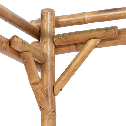 Pérgola de bambu 170x170x220 cm