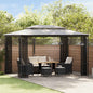 Gazebo com redes 300x400x265 cm antracite