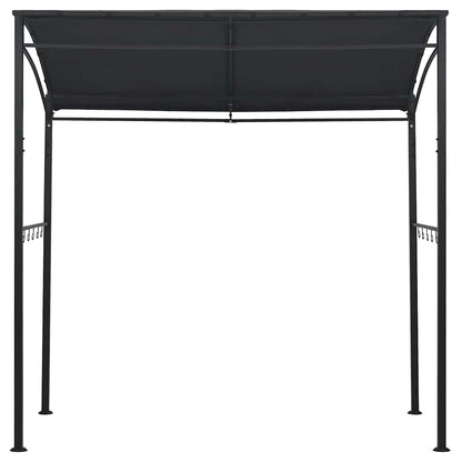 Gazebo de churrasco 215x150x220 cm aço antracite