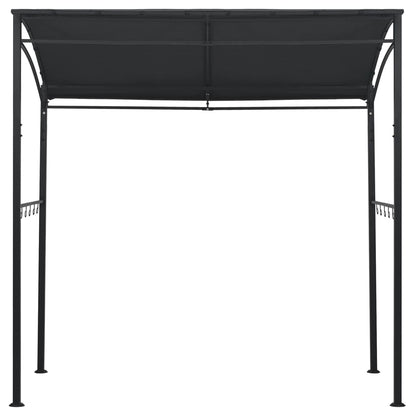 Gazebo de churrasco 215x150x220 cm aço antracite