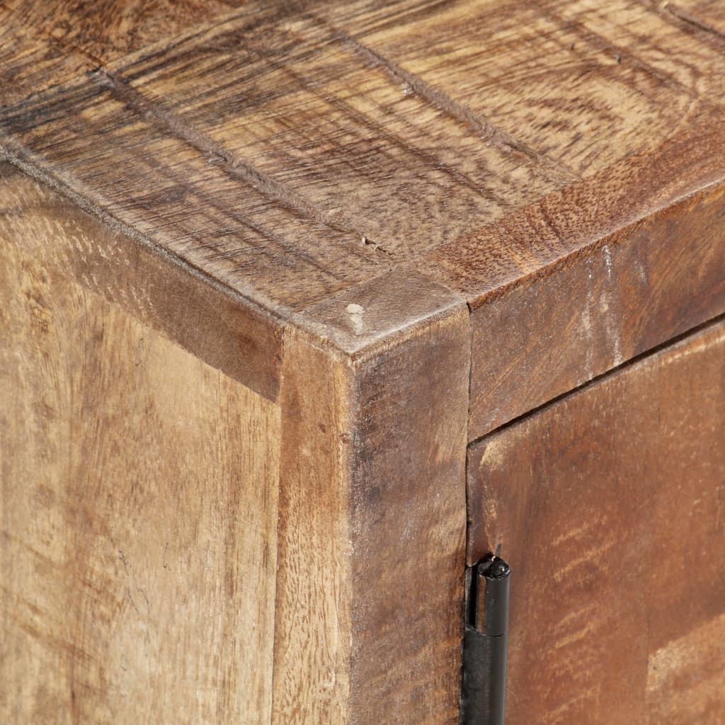 Móvel de TV de madeira recuperada maciça