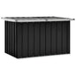 Caixa de arrumação para jardim 109x67x65 cm antracite