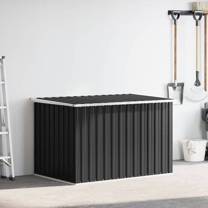 Caixa de arrumação para jardim 149x99x93 cm antracite