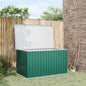 Caixa de arrumação para jardim 171x99x93 cm verde