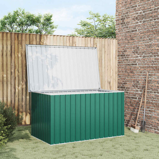 Caixa de arrumação para jardim 171x99x93 cm verde