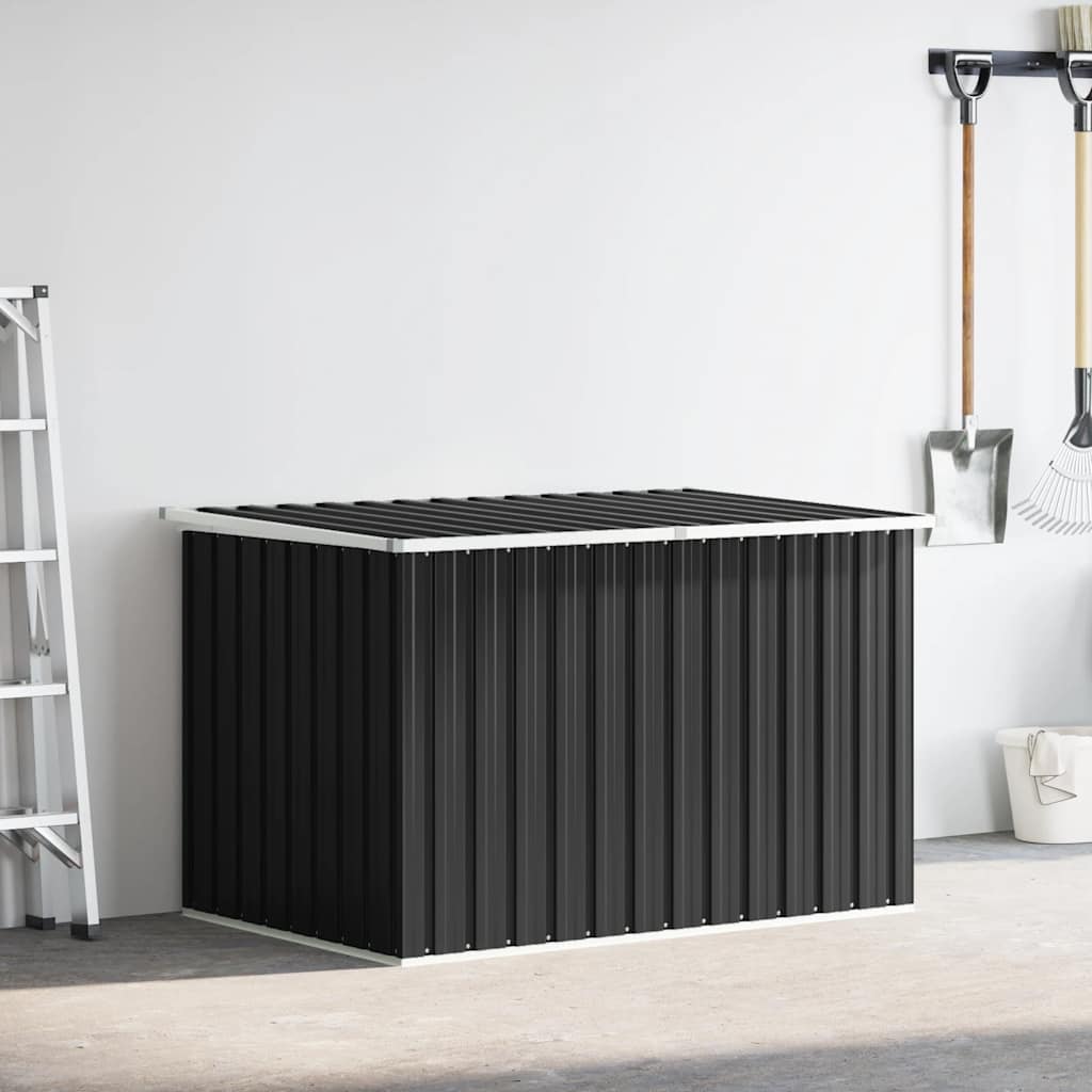 Caixa de arrumação para jardim 171x99x93 cm antracite