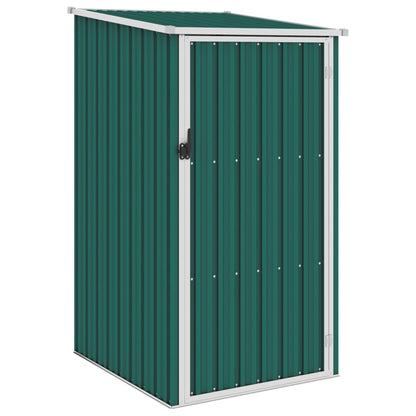 Abrigo de jardim 87x98x159 cm aço galvanizado verde