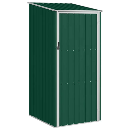 Abrigo de jardim 87x98x159 cm aço galvanizado verde