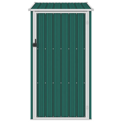 Abrigo de jardim 87x98x159 cm aço galvanizado verde