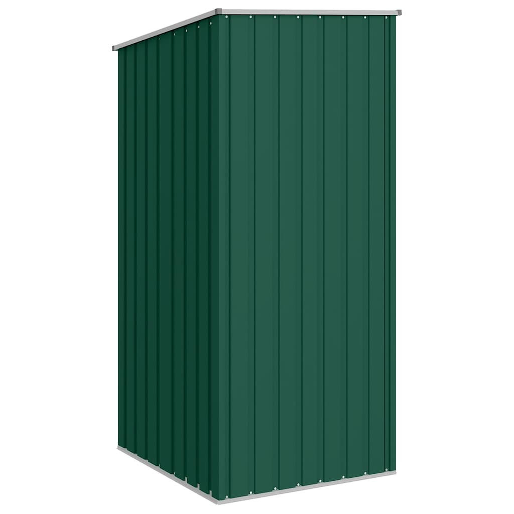 Abrigo de jardim 87x98x159 cm aço galvanizado verde