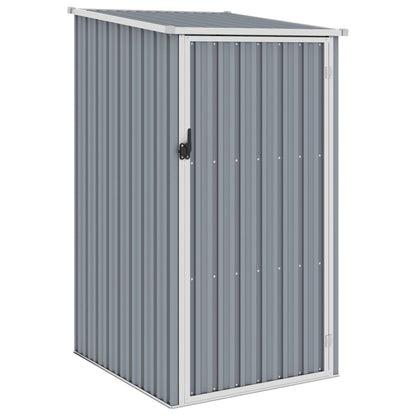 Abrigo de jardim 87x98x159 cm aço galvanizado cinzento