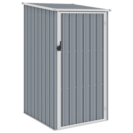Abrigo de jardim 87x98x159 cm aço galvanizado cinzento